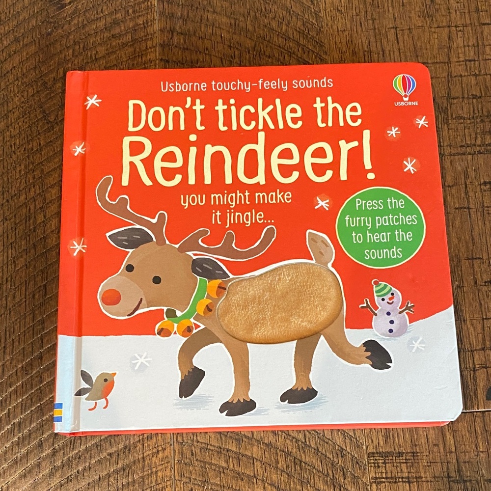 Usborne Don’t Tickle The Reindeer Sound Book